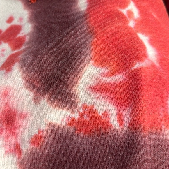 Steve Madden Vibrant Tie Dye Crop Sweatshirt Women's Size L - Picture 5 of 8
